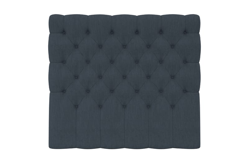 Hilton Luksus/Superior Luksus sengegavl 140 cm dybt tuftet - mørkeblå - Sengegavle
