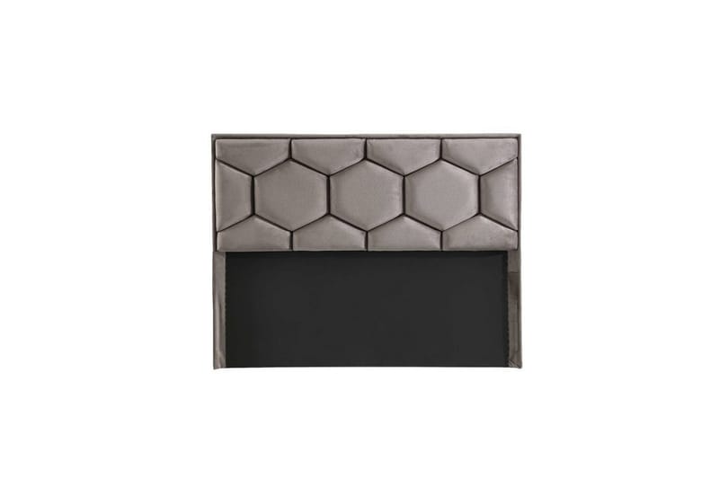 Hovedgærde Kulgrå - 167 x 132 x 5 cm - Møbler - Senge - Sengetilbehør & sengegavl - Sengegavle
