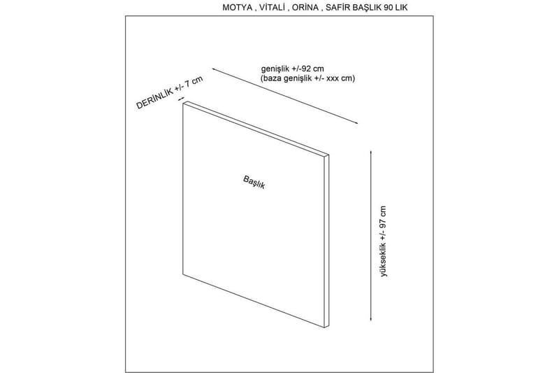 Hovedgærde Sudamal Beige - 150 x 7 x 97 cm - Møbler - Senge - Sengetilbehør & sengegavl - Sengegavle