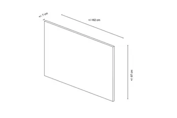 Hovedgærde Sudamal Beige - 162 x 7 x 97 cm - Møbler - Senge - Sengetilbehør & sengegavl - Sengegavle