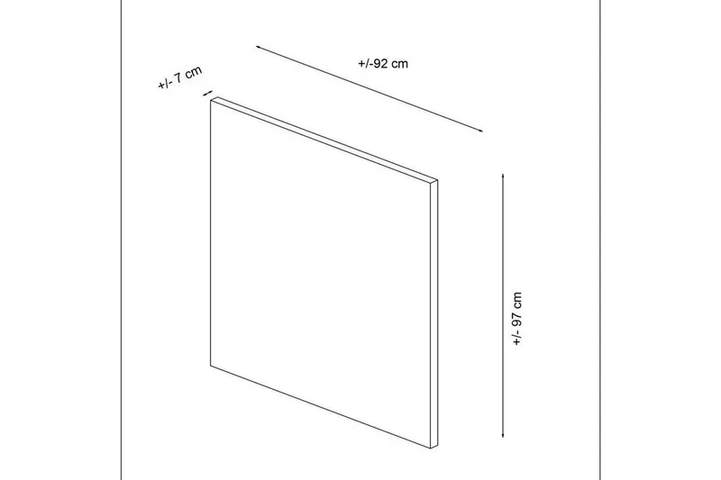 Hovedgærde Sudamal Beige - 92 x 7 x 97 cm - Møbler - Senge - Sengetilbehør & sengegavl - Sengegavle