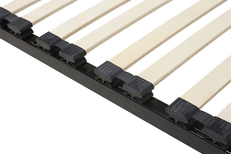 Basic ribber 90 | 200 cm - Sort - Møbler - Senge - Sengetilbehør & sengegavl - Lamelbunde