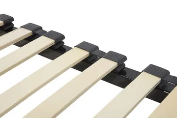 Basic ribber 90 | 200 cm - Sort - Møbler - Senge - Sengetilbehør & sengegavl - Lamelbunde