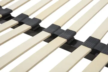 Basic ribber 90 | 200 cm - Sort - Møbler - Senge - Sengetilbehør & sengegavl - Lamelbunde