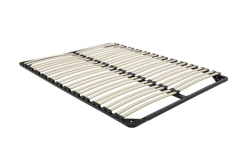 Beronic Ribbotten 140x200 cm - Sort - Møbler - Senge - Sengetilbehør & sengegavl - Lamelbunde
