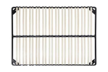 Beronic Ribbotten 140x200 cm - Sort - Møbler - Senge - Sengetilbehør & sengegavl - Lamelbunde
