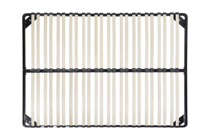 Beronic Ribbotten 140x200 cm - Sort - Møbler - Senge - Sengetilbehør & sengegavl - Lamelbunde