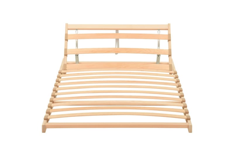 lamelbund med 13 lameller justerbar hovedende 70x200 cm - Brun - Møbler - Senge - Sengetilbehør & sengegavl - Lamelbunde