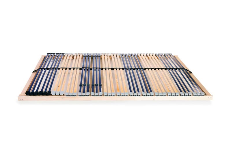 Lamelbund Til Seng Med 42 Lameller 7 Zoner 100 X 200 Cm Fsc - Blå - Møbler - Senge - Sengetilbehør & sengegavl - Lamelbunde