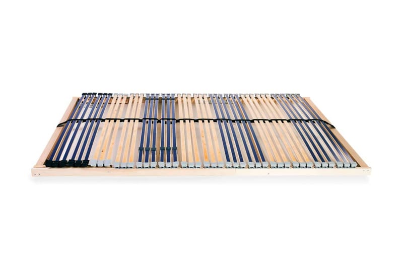 Lamelbund Til Seng Med 42 Lameller 7 Zoner 120 X 200 Cm Fsc - Blå - Møbler - Senge - Sengetilbehør & sengegavl - Lamelbunde