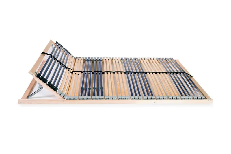 Lamelbund Til Seng Med 42 Lameller 7 Zoner 140 X 200 Cm Fsc - Blå - Møbler - Senge - Sengetilbehør & sengegavl - Lamelbunde