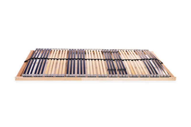 Lamelbund Til Seng Med 42 Lameller 7 Zoner 140 X 200 Cm Fsc - Blå - Møbler - Senge - Sengetilbehør & sengegavl - Lamelbunde