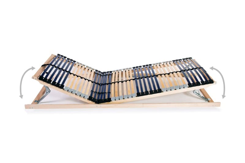 Lamelbunde Til Seng 2 Stk. 42 Lameller 7 Zoner 70X200 cm Fsc - Brun - Møbler - Senge - Sengetilbehør & sengegavl - Lamelbunde