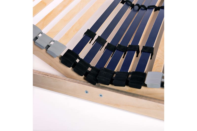 Lamelbunde Til Seng 2 Stk. 42 Lameller 7 Zoner 70X200 cm Fsc - Brun - Møbler - Senge - Sengetilbehør & sengegavl - Lamelbunde
