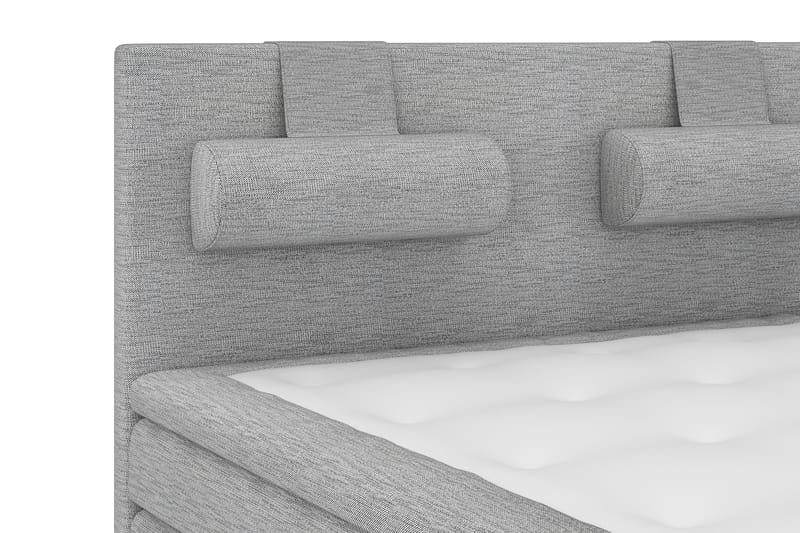 Layla sengegavl 160 cm - lysegrå - Sengegavle