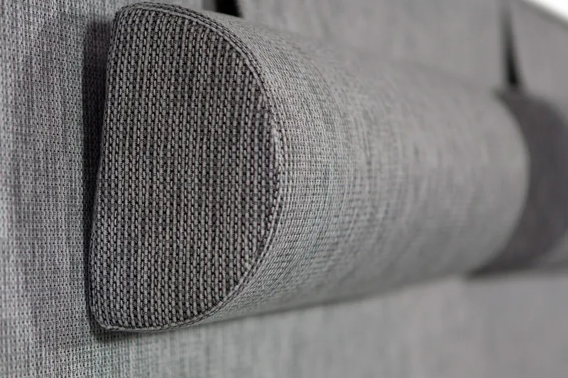 Lyx Stor Nakkepude Lysegrå 2-pak - Pakkepris - Møbler - Senge - Sengetilbehør & sengegavl