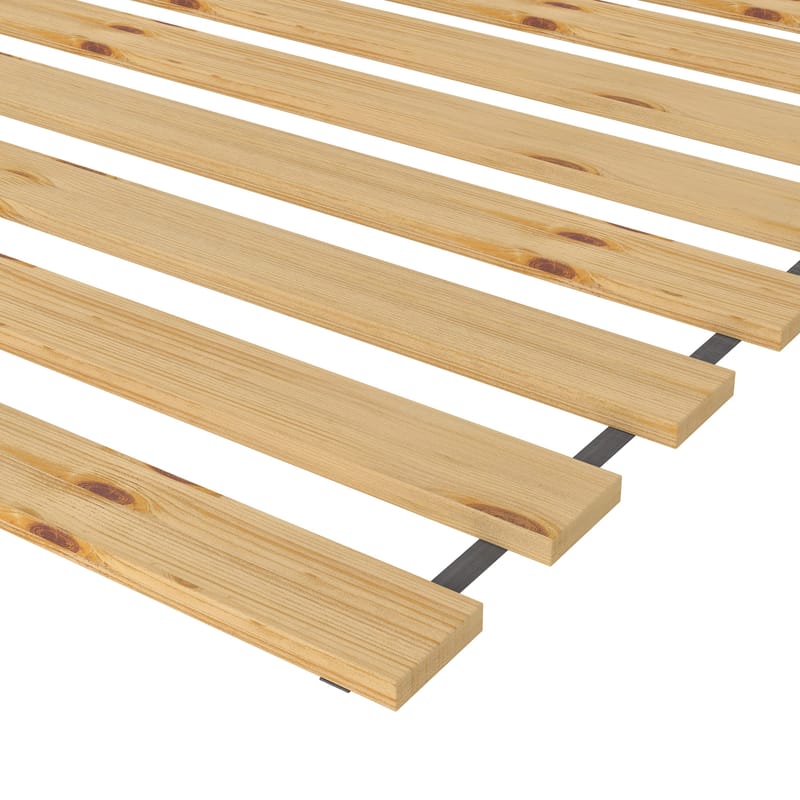 Marvi Ribbebund 140x200 cm fyrretræ - Møbler - Senge - Sengetilbehør & sengegavl - Lamelbunde