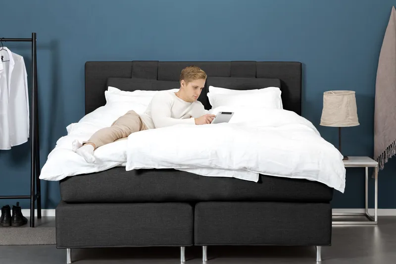 May Nakkepude Stor - Mørkegrå - Møbler - Senge - Sengetilbehør & sengegavl