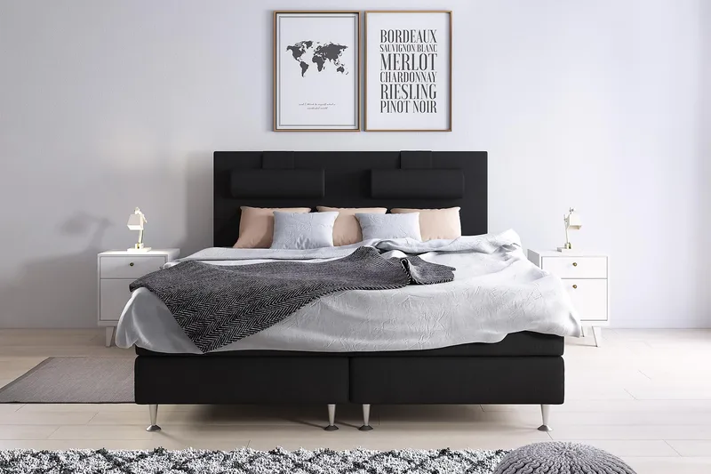 Meja Nakkepude Grand - Sort - M øbler - Senge - Sengetilbehør & sengegavl