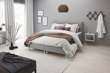 Montana sengegavl 140 cm - Lysegrå - Møbler - Senge - Sengetilbehør & sengegavl - Sengegavle