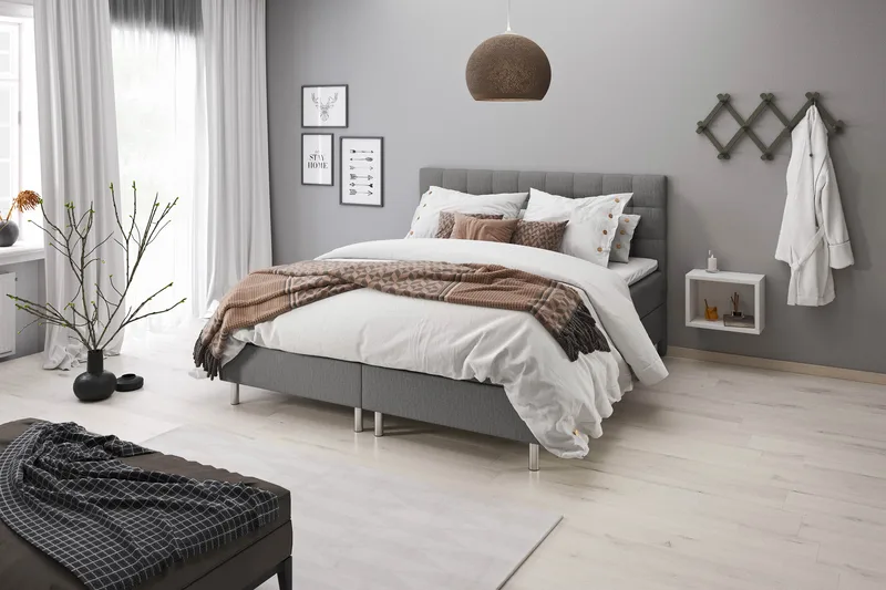 Montana sengegavl 80 cm - Grå - Møbler - Senge - Sengetilbehør & sengegavl - Sengegavle
