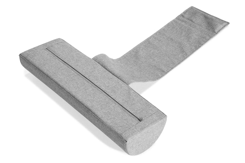 Nakkepude Lysegrå til Gavl - Møbler - Senge - Sengetilbehør & sengegavl