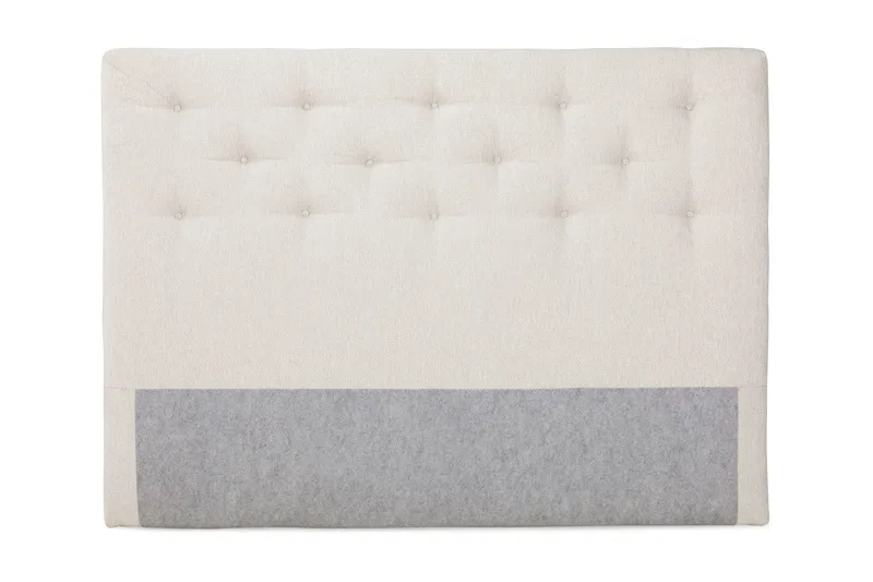 Nice Deluxe sengegavl 160 cm, Beige