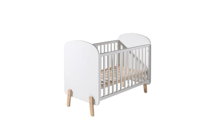 Baby Seng med Kommode Skiftetop Garderobeskab Reol Kiddy 3-døre - 3-døre - Møbler - Senge - Sengetilbehør & sengegavl - Opbevaring til senge