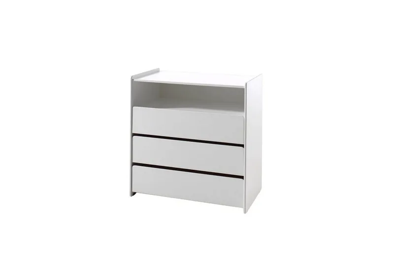 Babybed med kommode, pusletop og garderobe Kiddy 2-dørs - 2-dørs - Møbler - Senge - Sengetilbehør & sengegavl - Opbevaring til senge