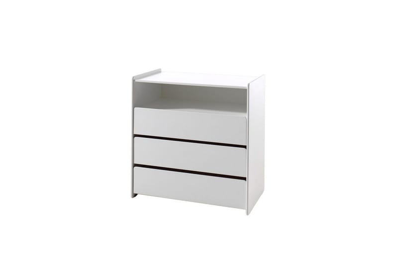 Babybed med kommode, pusletop og garderobe Kiddy 2-dørs - 2-dørs - Møbler - Senge - Sengetilbehør & sengegavl - Opbevaring til senge