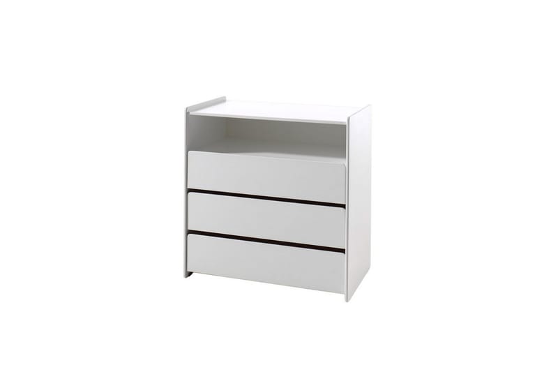Babybed med kommode, pusletop og garderobe Kiddy 2-dørs - 2-dørs - Møbler - Senge - Sengetilbehør & sengegavl - Opbevaring til senge