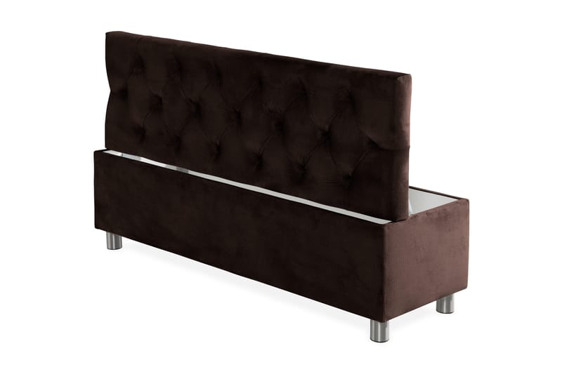 Donte sengekiste 140 cm - Brun - Møbler - Senge - Sengetilbehør & sengegavl - Opbevaring til senge