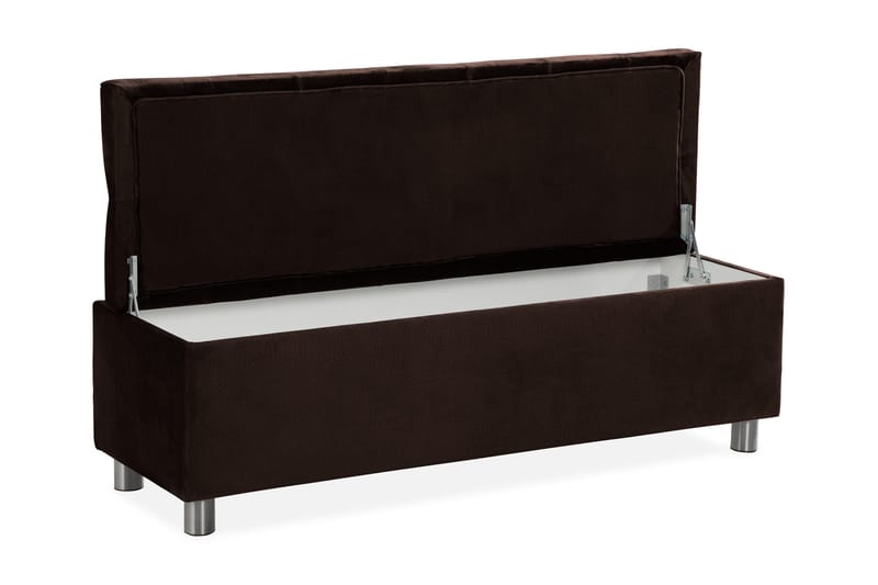 Donte sengekiste 140 cm - Brun - Møbler - Senge - Sengetilbehør & sengegavl - Opbevaring til senge