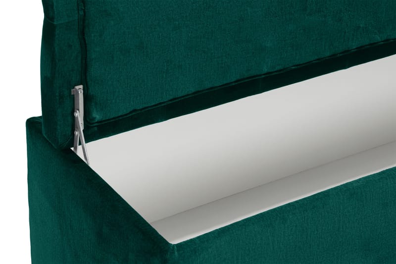 Donte sengekiste 140 cm - Grøn - Møbler - Senge - Sengetilbehør & sengegavl - Opbevaring til senge