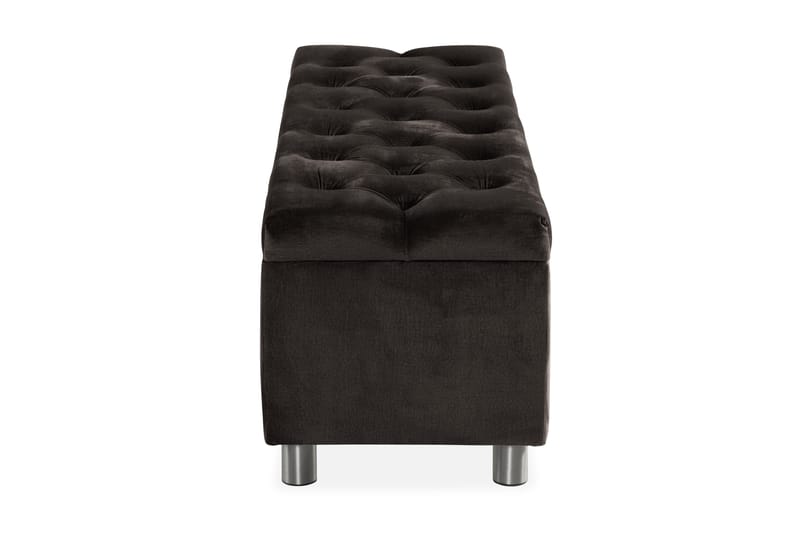 Donte sengekiste 140 cm - Mørkegrå - Møbler - Senge - Sengetilbehør & sengegavl - Opbevaring til senge