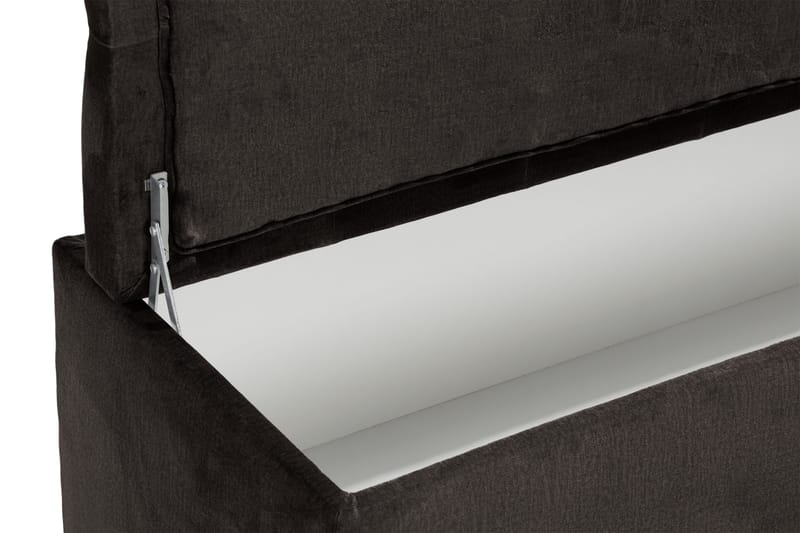 Donte sengekiste 140 cm - Mørkegrå - Møbler - Senge - Sengetilbehør & sengegavl - Opbevaring til senge