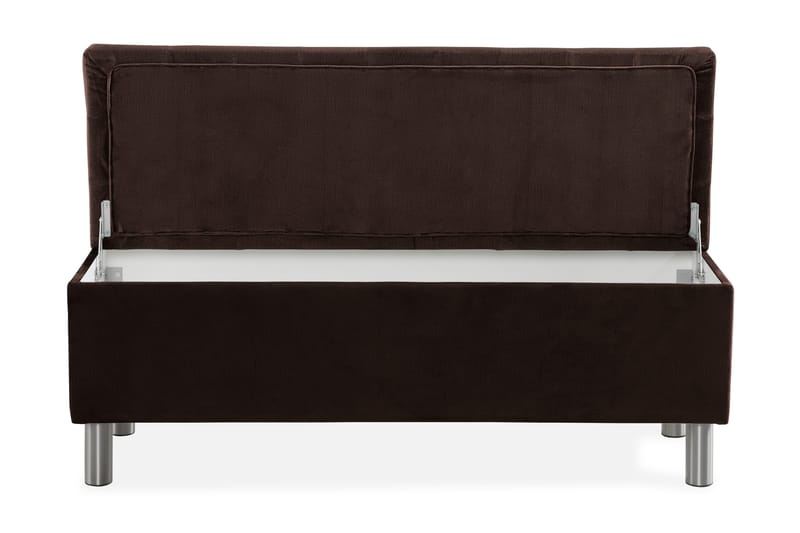 Donte sengekiste 140 cm Square - Brun - Møbler - Senge - Sengetilbehør & sengegavl - Opbevaring til senge