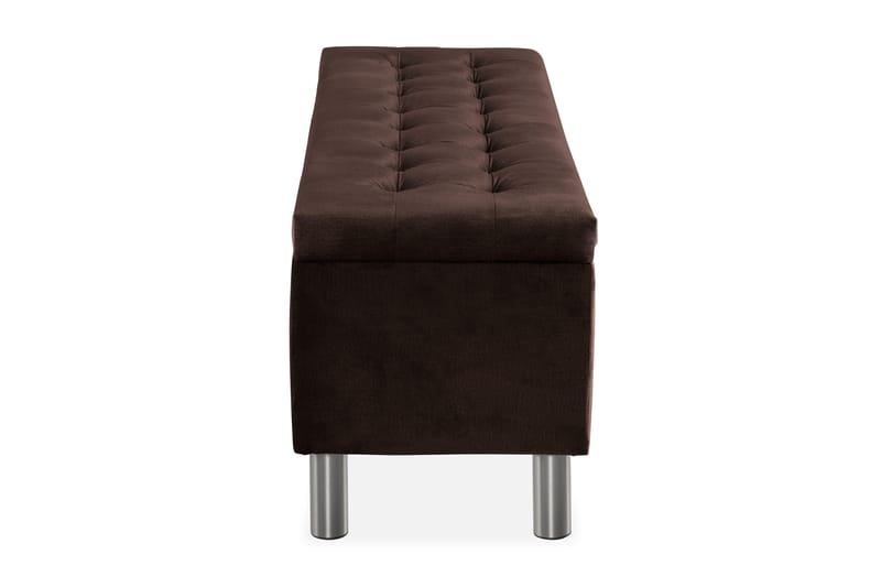 Donte sengekiste 140 cm Square - Brun - Møbler - Senge - Sengetilbehør & sengegavl - Opbevaring til senge