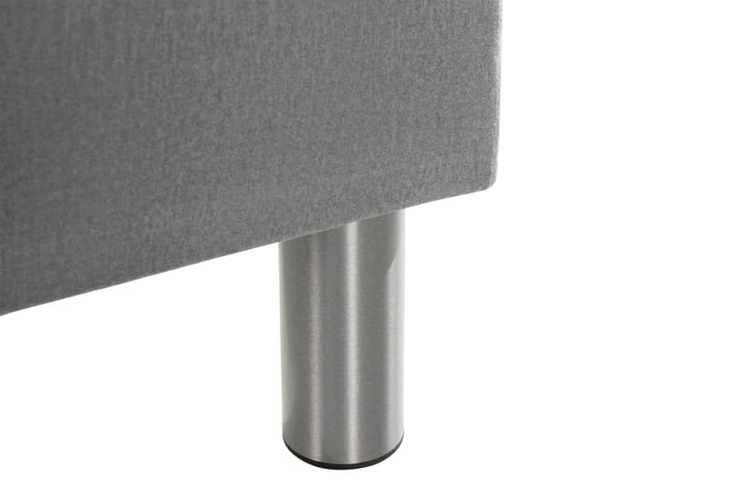 Donte sengekiste 140 cm Square - Grå - Møbler - Senge - Sengetilbehør & sengegavl - Opbevaring til senge