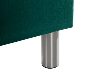 Donte sengekiste 140 cm Square - Grøn - Møbler - Senge - Sengetilbehør & sengegavl - Opbevaring til senge
