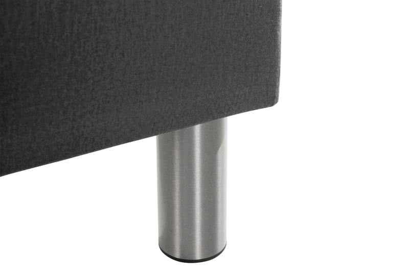 Donte sengekiste 140 cm Square - Mørkegrå - Møbler - Senge - Sengetilbehør & sengegavl - Opbevaring til senge