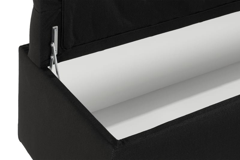 Ella Sengekasse 140 cm Ternet - Sort - Møbler - Senge - Sengetilbehør & sengegavl - Opbevaring til senge