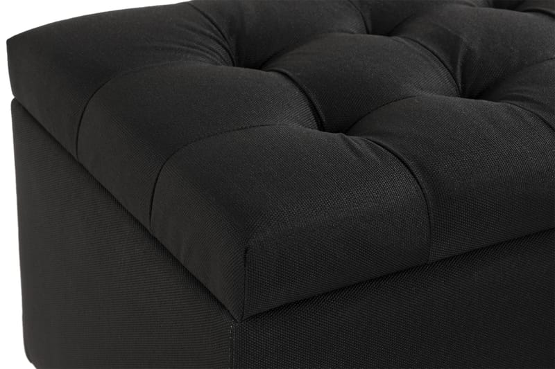 Ella Sengekasse 140 cm Ternet - Sort - Møbler - Senge - Sengetilbehør & sengegavl - Opbevaring til senge