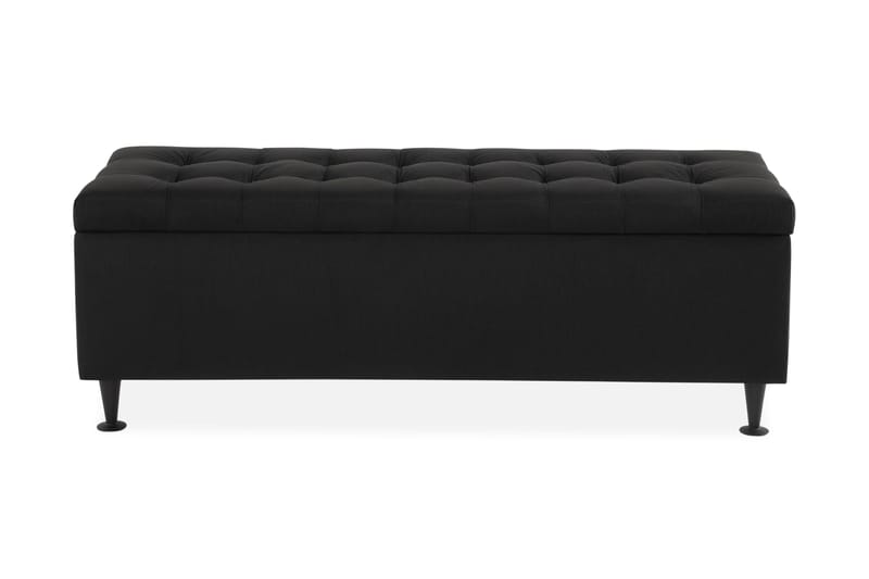 Ella Sengekasse 140 cm Ternet - Sort - Møbler - Senge - Sengetilbehør & sengegavl - Opbevaring til senge