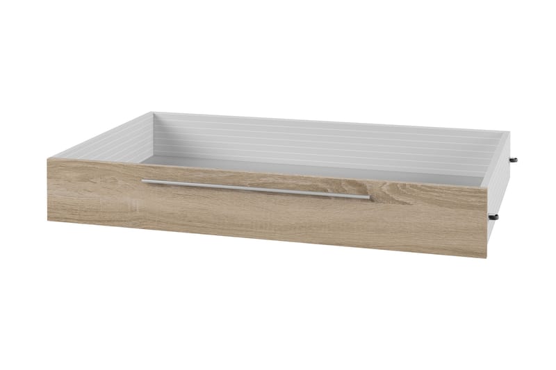 Hellebak Sengeskuffe 69x116 cm - Natur/Hvid - Møbler - Senge - Sengetilbehør & sengegavl - Opbevaring til senge