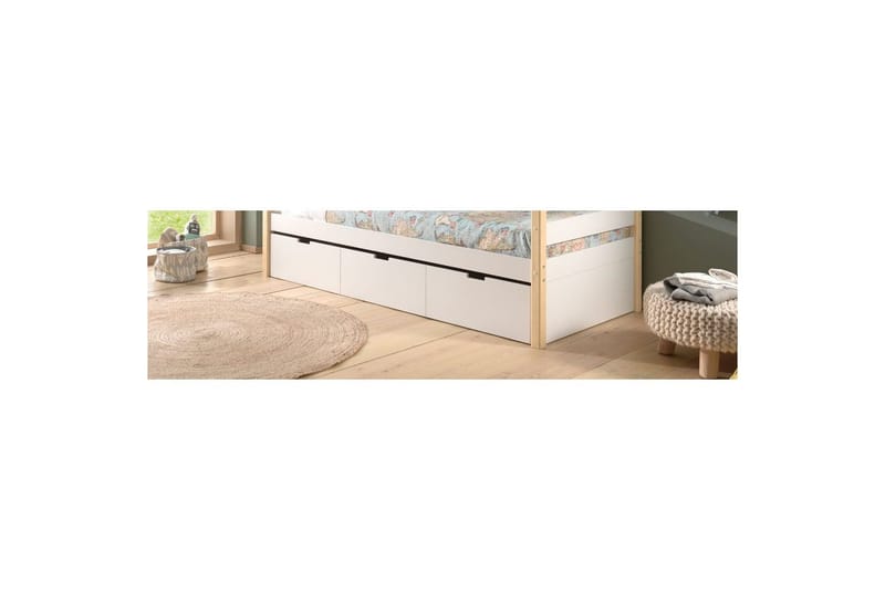 Kojen seng med en skuffe Margarit - Møbler - Senge - Sengetilbehør & sengegavl - Opbevaring til senge