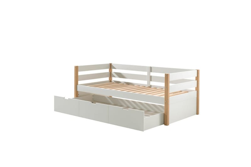 Kojen seng med en skuffe Margarit - Møbler - Senge - Sengetilbehør & sengegavl - Opbevaring til senge