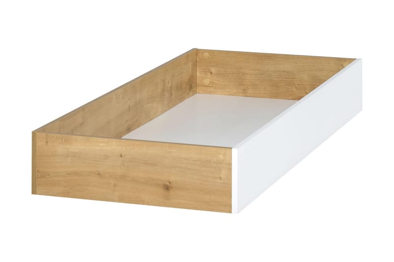 Nature Sengeskuffe Natur/Hvid - VOX - Møbler - Senge - Sengetilbehør & sengegavl - Opbevaring til senge