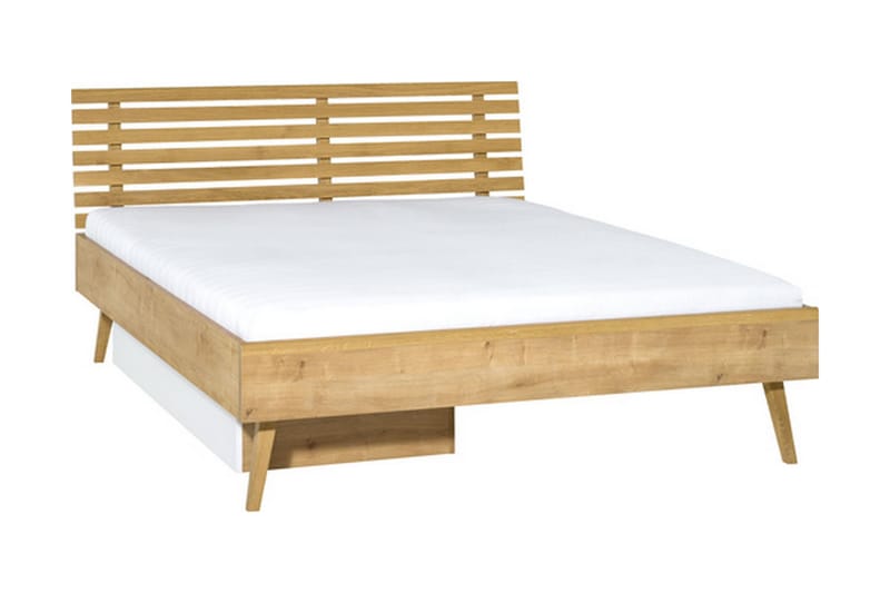 Nature Sengeskuffe Natur/Hvid - VOX - Møbler - Senge - Sengetilbehør & sengegavl - Opbevaring til senge