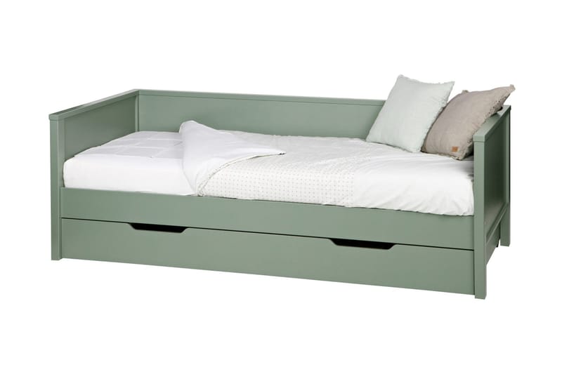 Nikki Sengeskuffe 94x198 cm - Grøn Fyrretræ - Møbler - Senge - Sengetilbehør & sengegavl - Opbevaring til senge